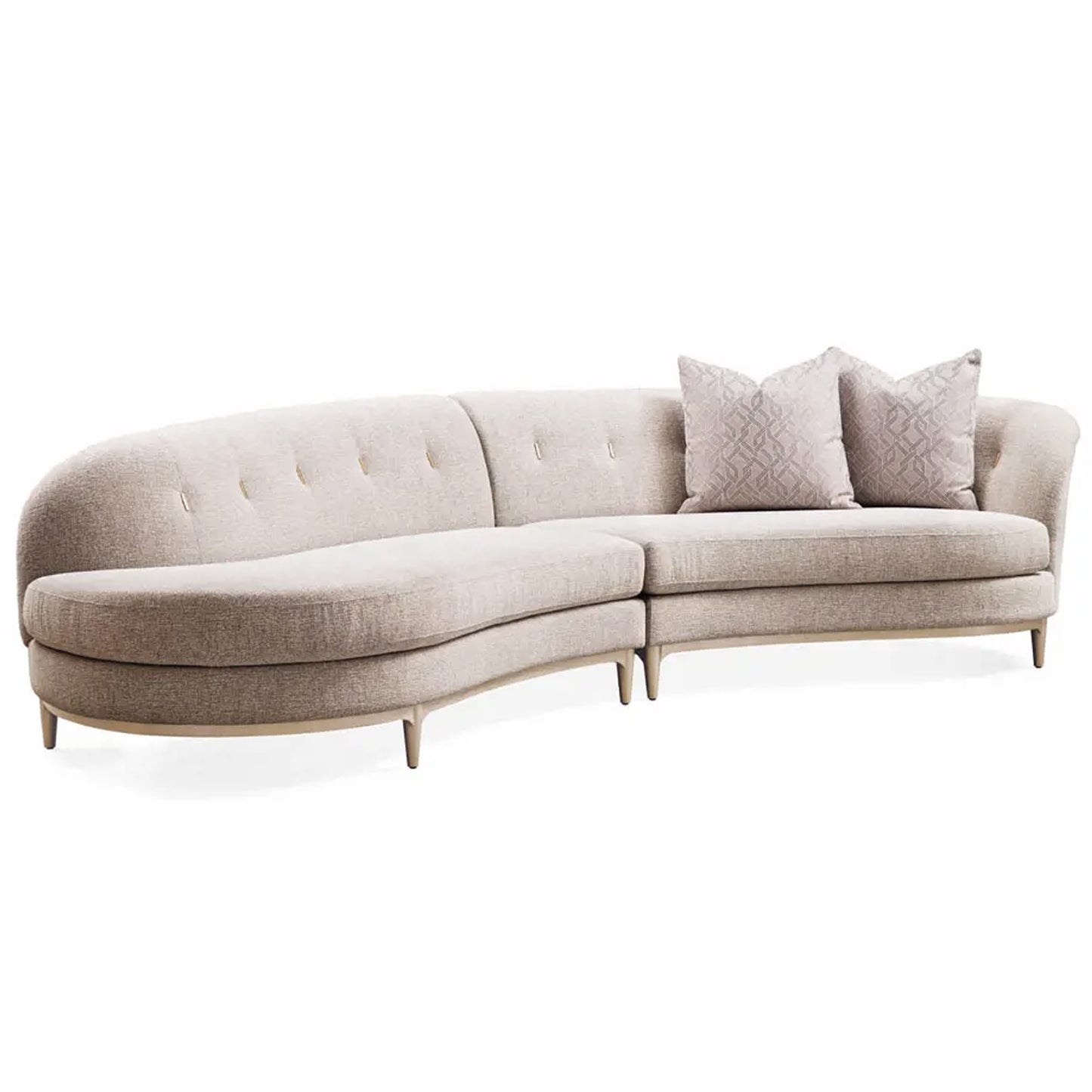 Mab Curved  Sectional Sofa - IONS DESIGN | Dubai | UAE 