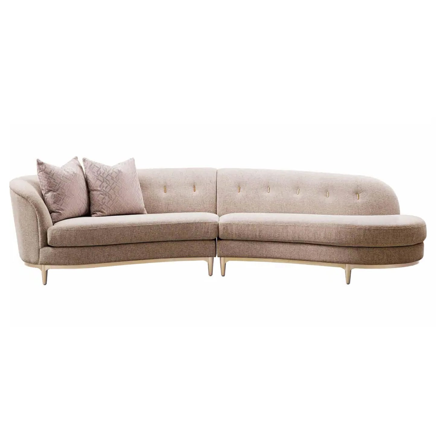 Mab Curved  Sectional Sofa - IONS DESIGN | Dubai | UAE 