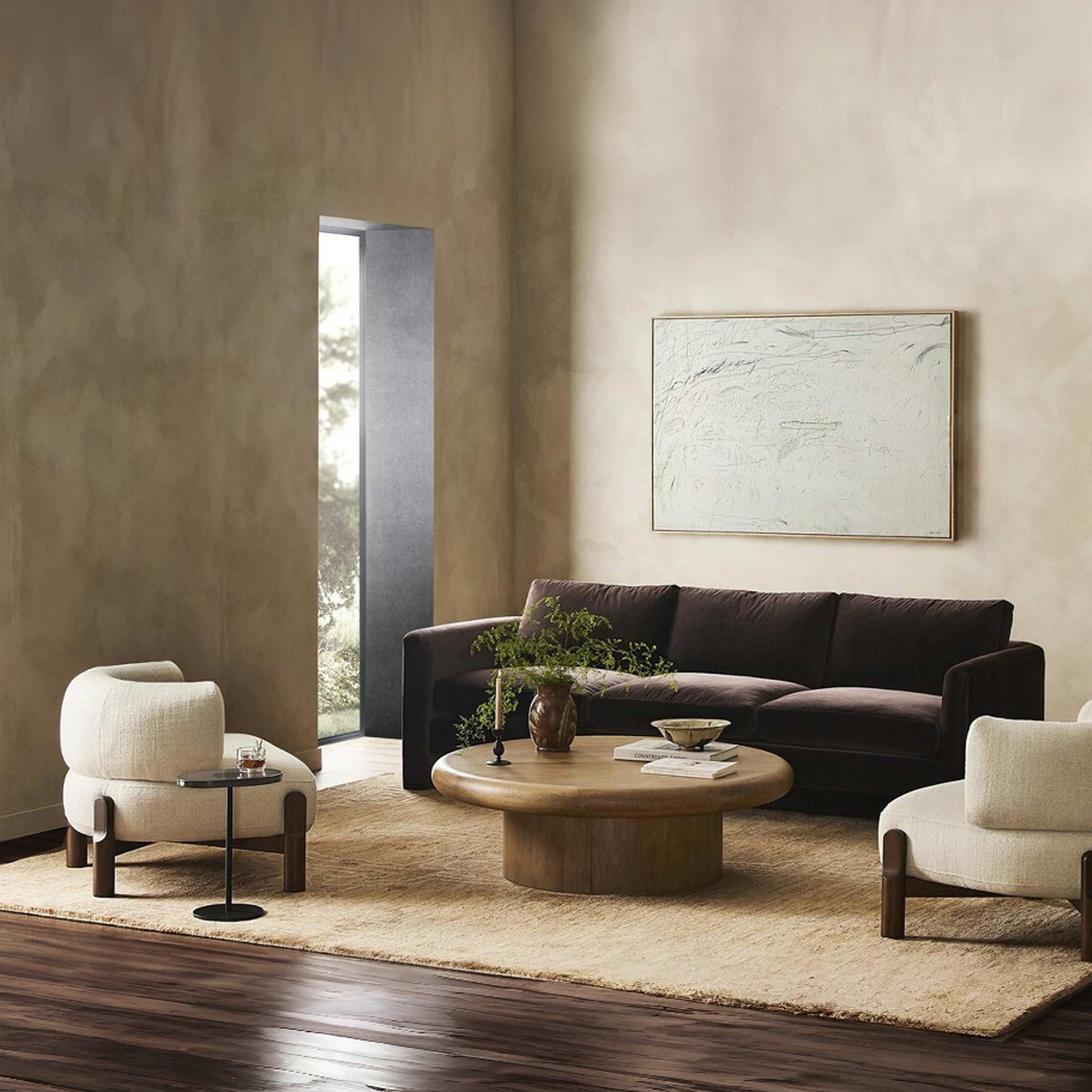 Mar Low Round Coffee Table  | IONS DESIGN | Dubai | UAE