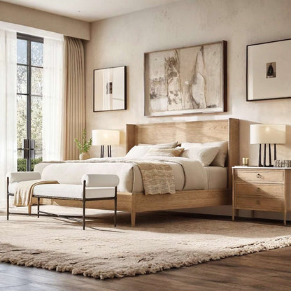 Mat Nightstand With Drawers  | IONS DESIGN | RH | Dubai | UAE