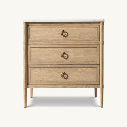 Mat Nightstand With Drawers  | IONS DESIGN | RH | Dubai | UAE