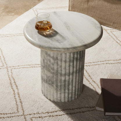 May Marble End Table - IONS DESIGN | Dubai | UAE 