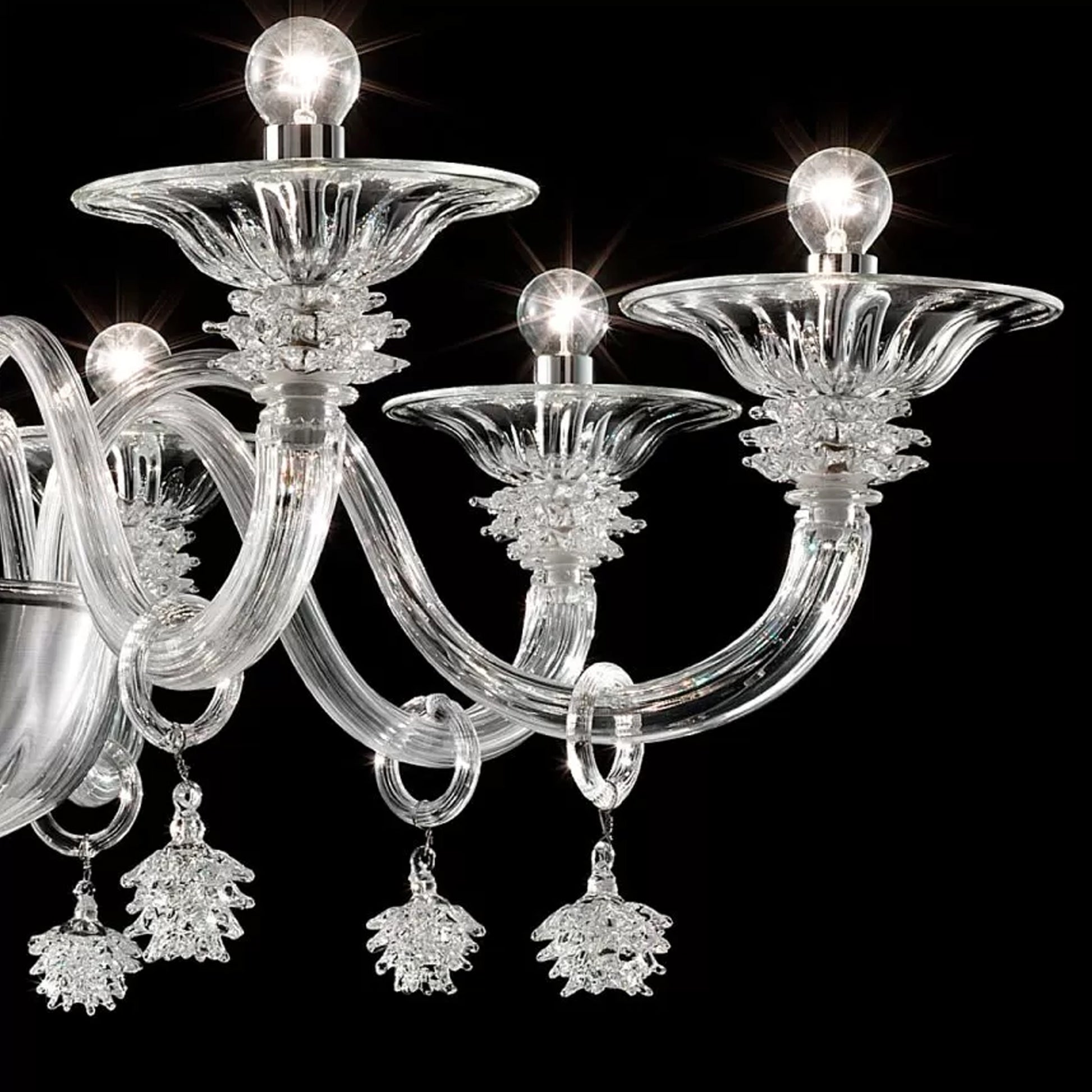 Pat Crystal Chandelier - 8 Arm Modern Classic Lighting - IONS DESIGN | Dubai | UAE 