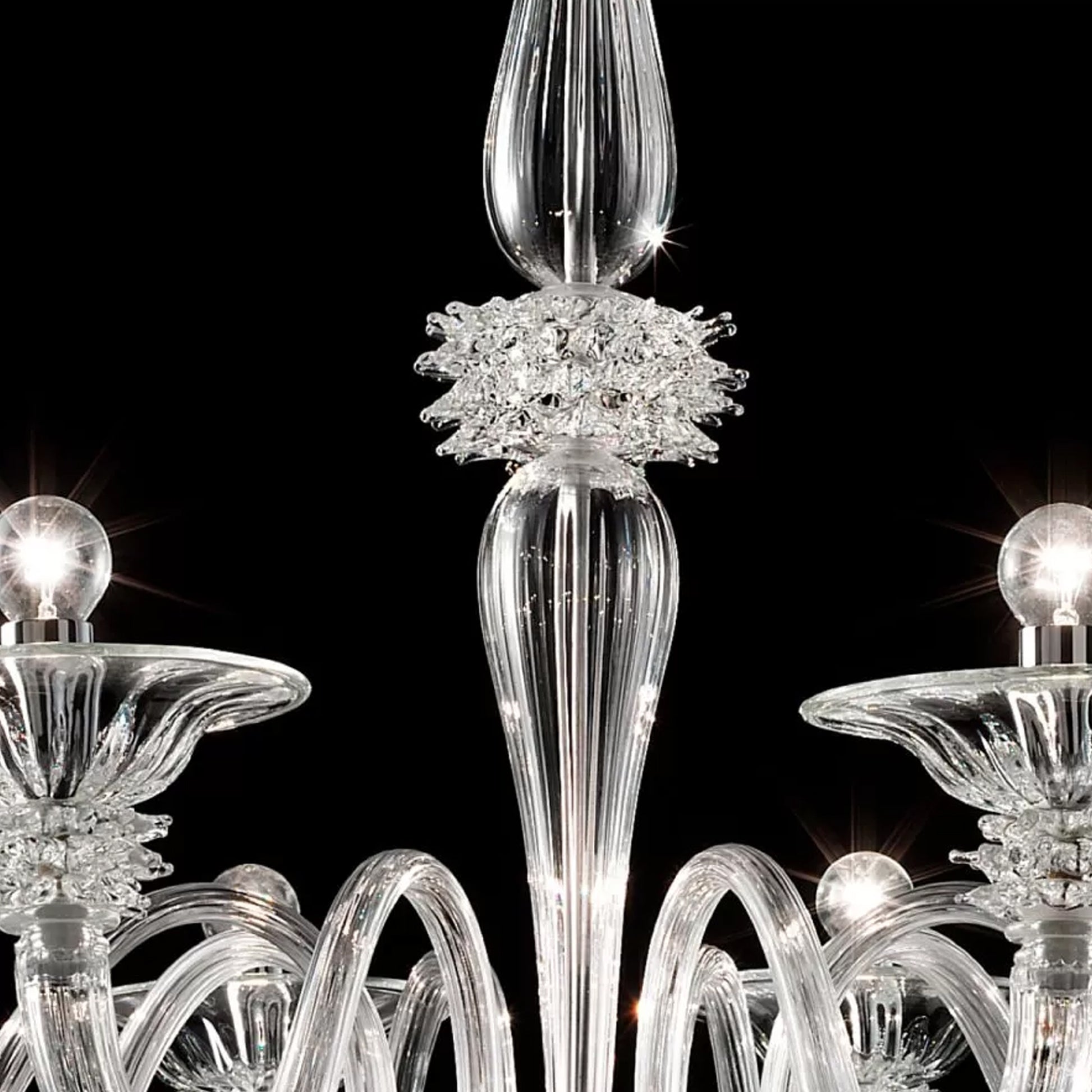 Pat Crystal Chandelier - 8 Arm Modern Classic Lighting - IONS DESIGN | Dubai | UAE 