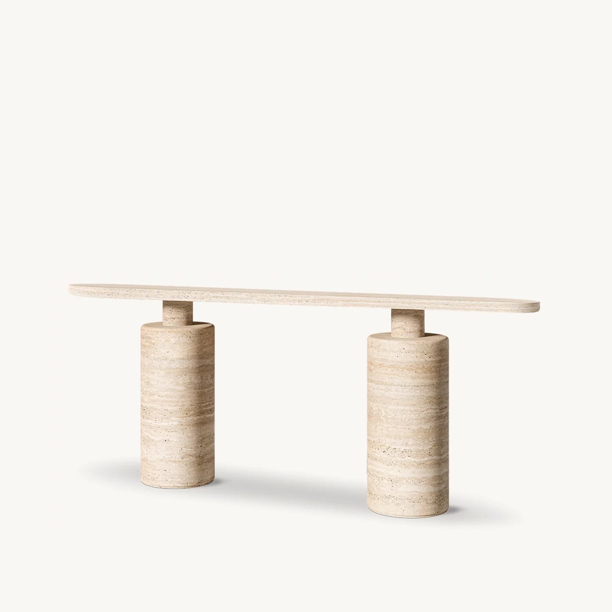 Pit Console Table  | IONS DESIGN | RH | Dubai | UAE