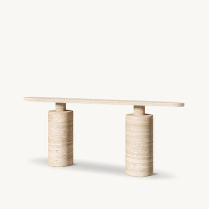 Pit Console Table  | IONS DESIGN | RH | Dubai | UAE