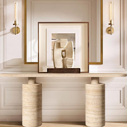 Pit Console Table  | IONS DESIGN | RH | Dubai | UAE
