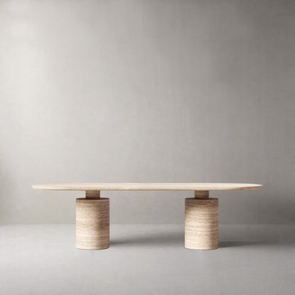 Pit Dining Table  | IONS DESIGN | RH | Dubai | UAE