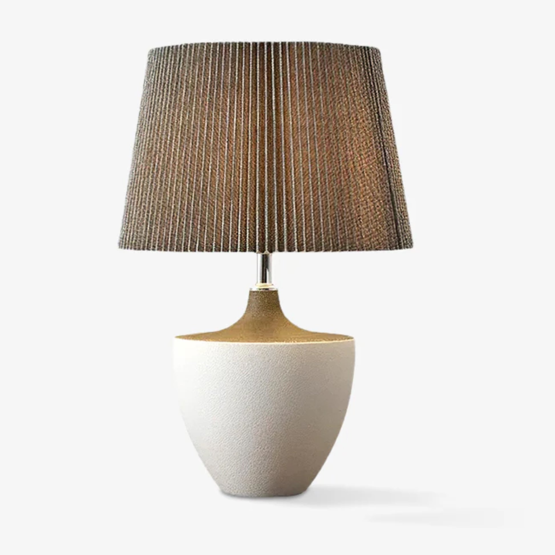 Pot Ceramic Table Lamp for Wabi Sabi Themed Interiors - IONS DESIGN | Dubai | UAE 