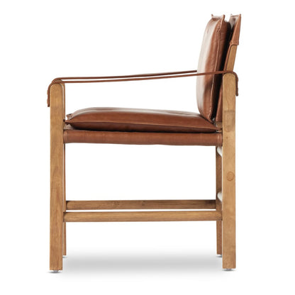 Ram Dining Armchair with Solid Wood Frame