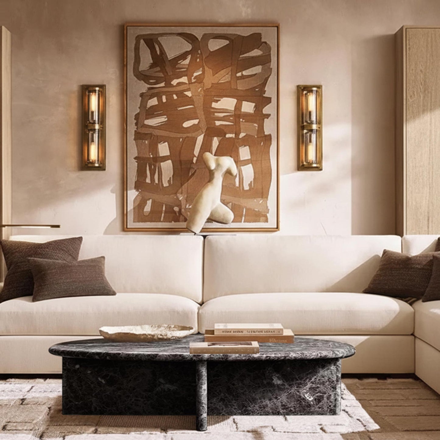 Rei Black Marble Coffee Table | IONS DESIGN | RH | Dubai | UAE