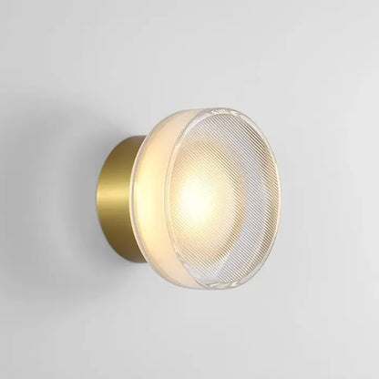 Jia Round Glass Wall Light - IONS DESIGN | Dubai | UAE 