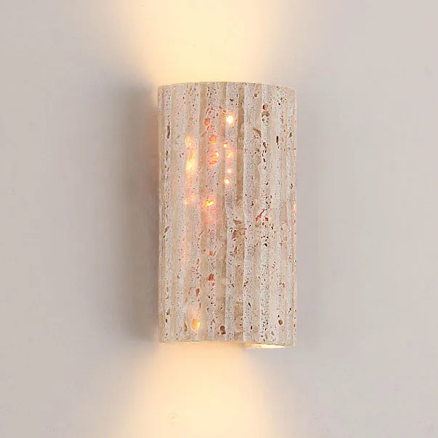 Ria Travertine Wall Lamp - IONS DESIGN | Dubai | UAE 