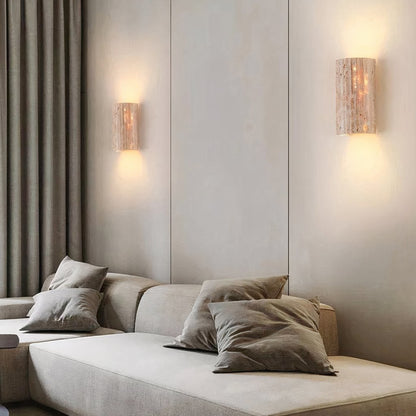 Ria Travertine Wall Lamp - IONS DESIGN | Dubai | UAE 