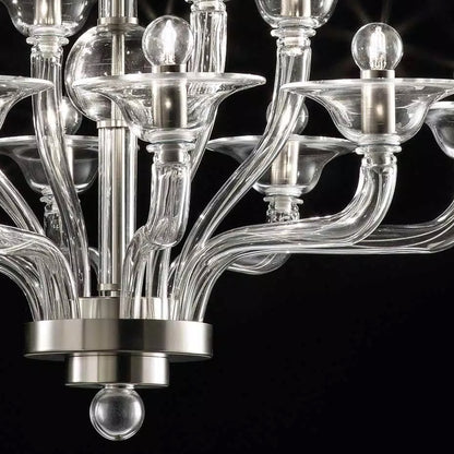 Rob Murano Glass Chandelier - IONS DESIGN | Dubai | UAE 