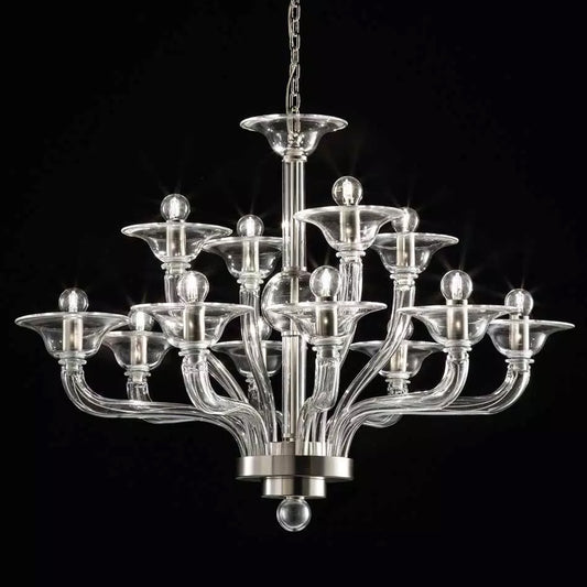 Rob Murano Glass Chandelier - IONS DESIGN | Dubai | UAE 