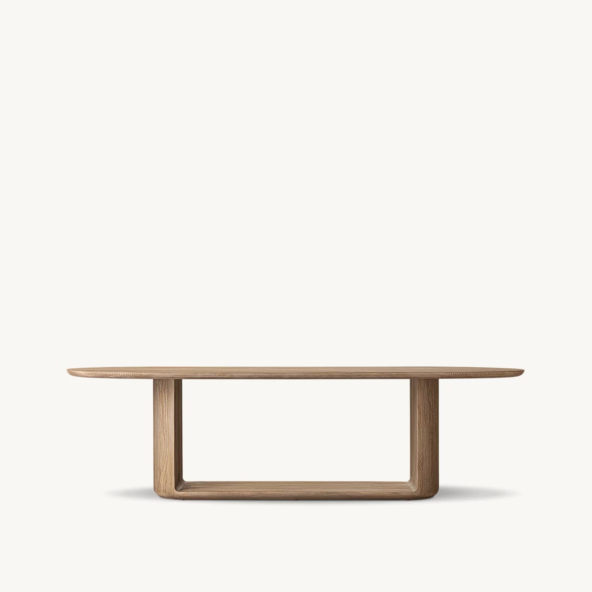 Roh Wood Dining Table  | IONS DESIGN | RH | Dubai | UAE