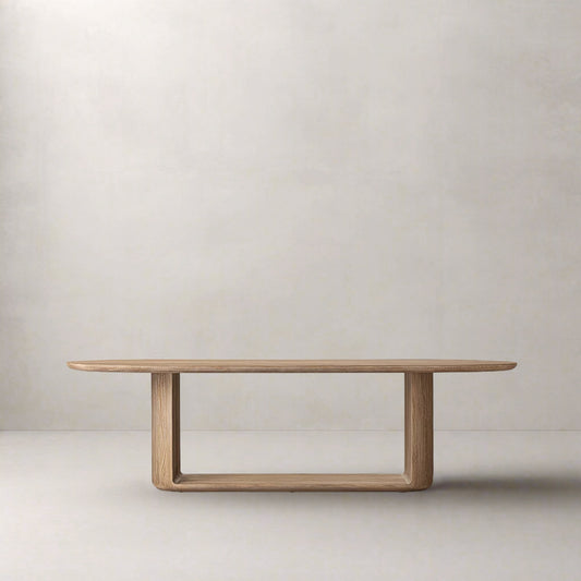 Roh Wood Dining Table  | IONS DESIGN | RH | Dubai | UAE