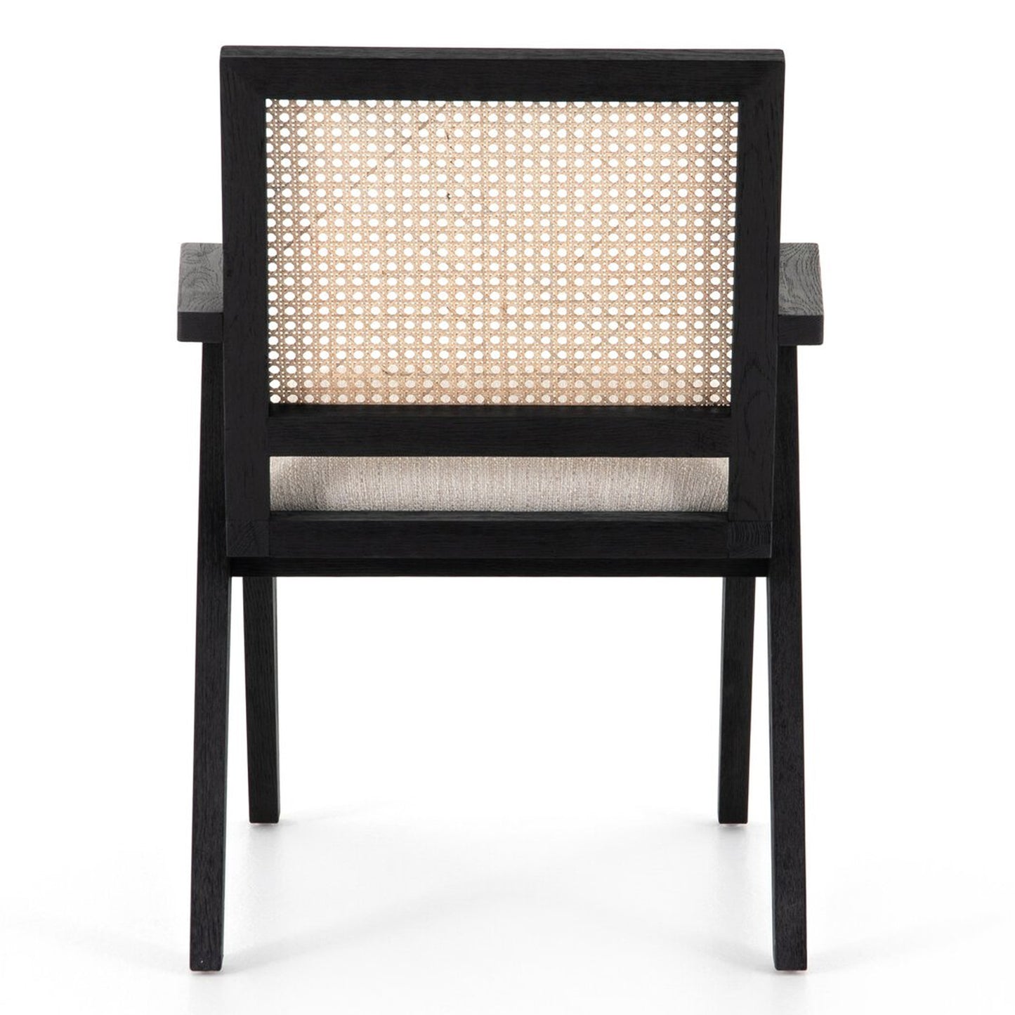 Ros Cane Back  Dining Chair with Armrest