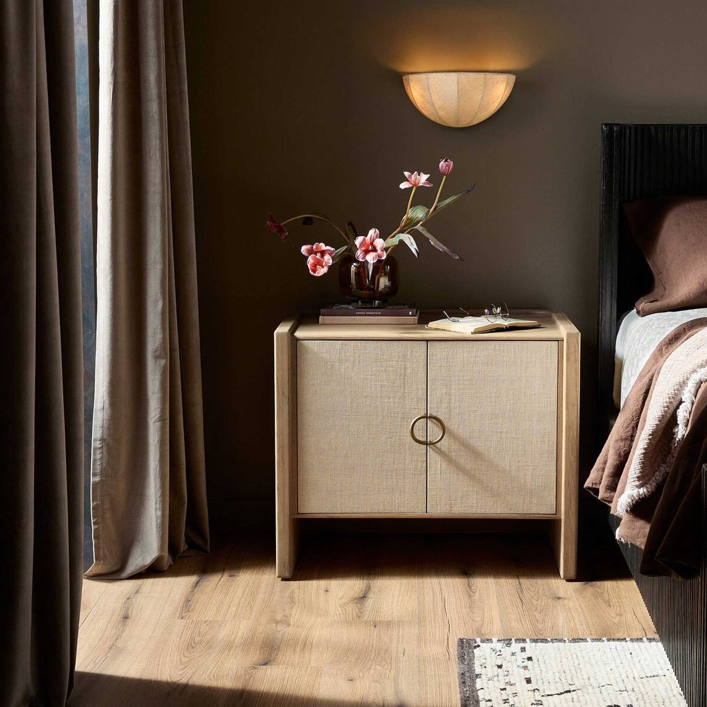 Rue Rectangular Nightstand  | IONS DESIGN | Dubai | UAE