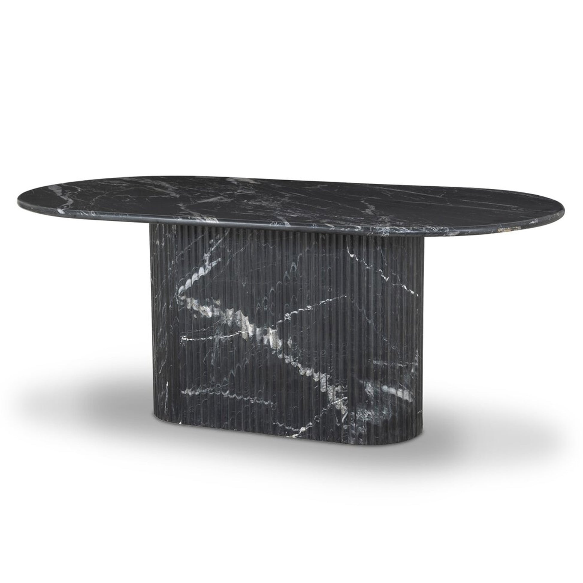 Sam Marble Dining Table  –  Oval-Shaped - IONS DESIGN
