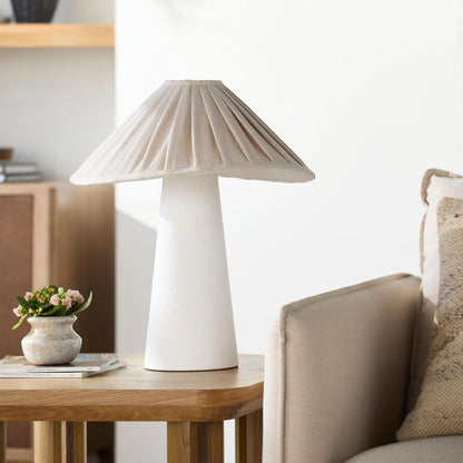 Sed Off White Ceramic Table Lamp  | IONS DESIGN | Dubai | UAE