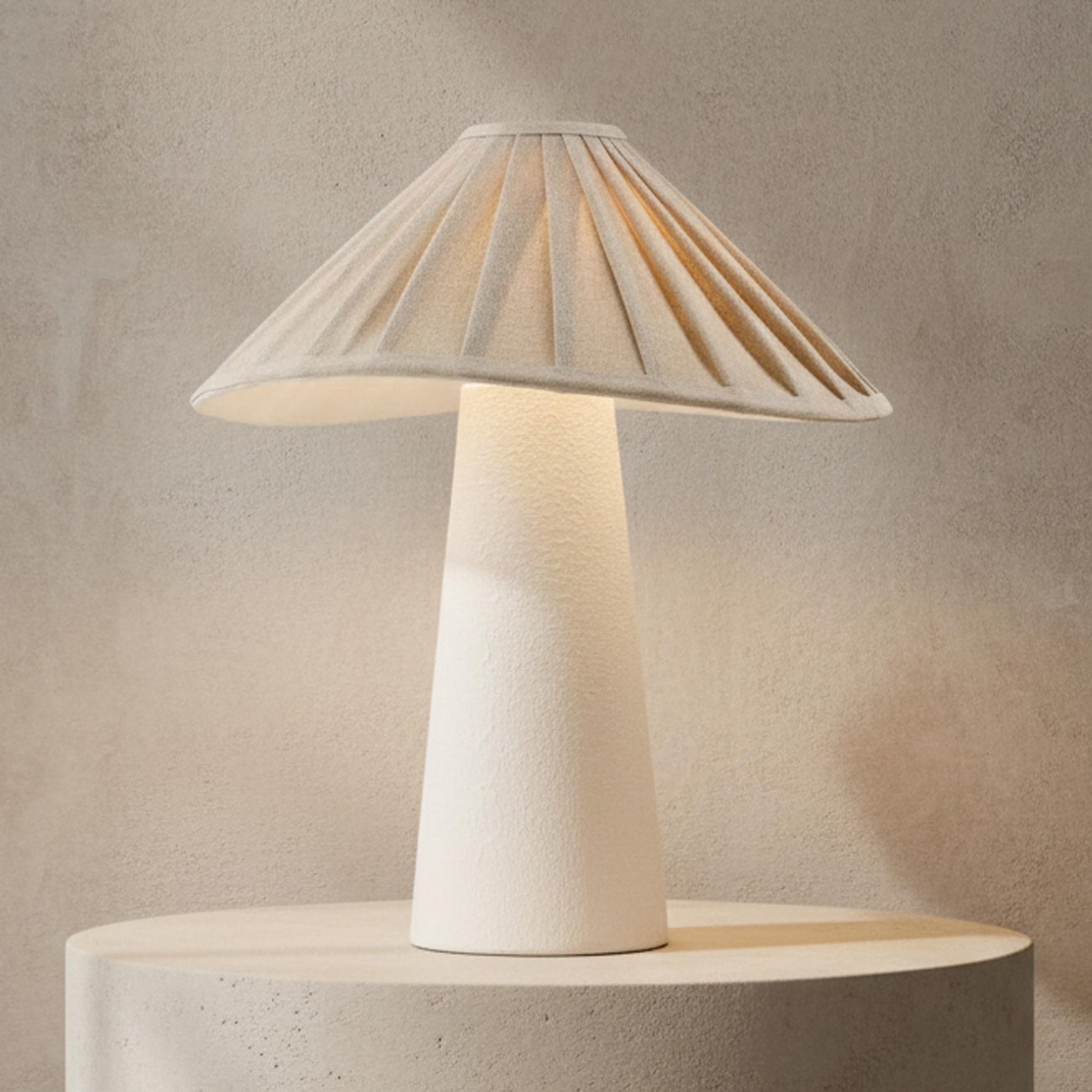 Sed Off White Ceramic Table Lamp  | IONS DESIGN | Dubai | UAE