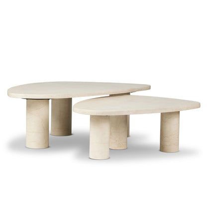 Sky Coffee Table Set – Marble Top - IONS DESIGN