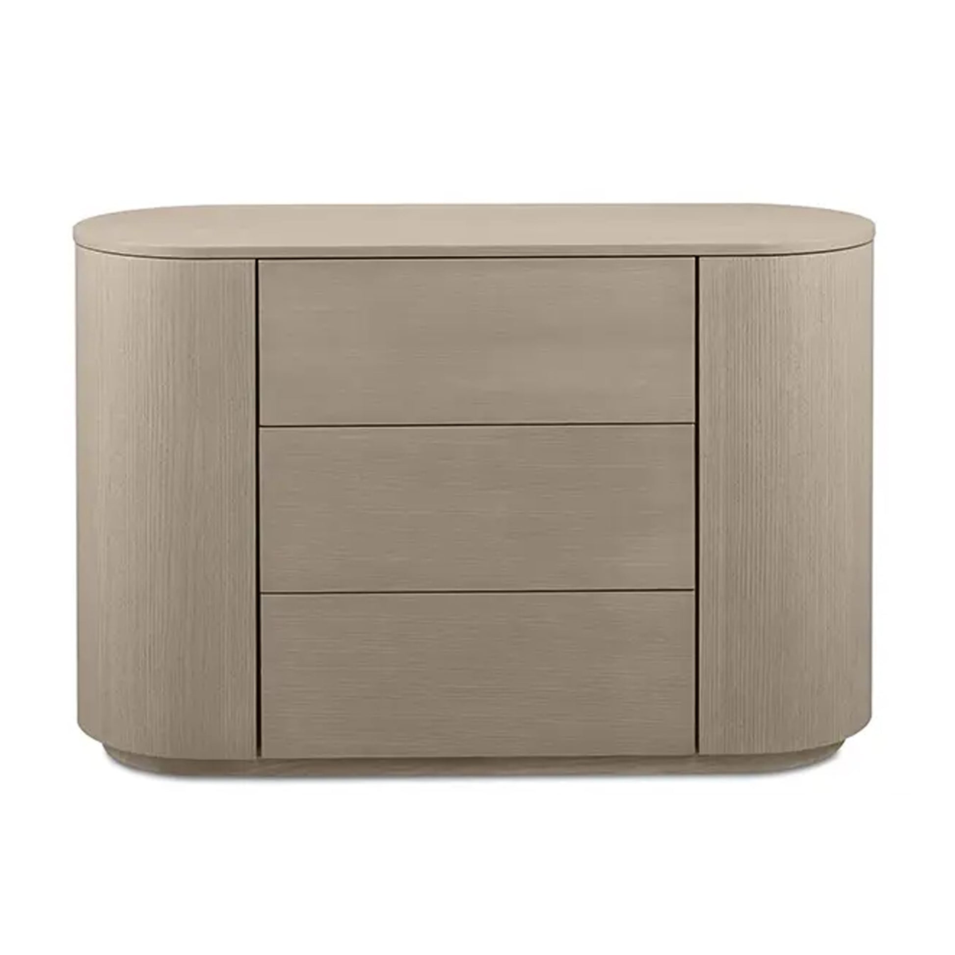 Sol Oval Shaped 3 Drawer Dresser - IONS DESIGN | Dubai | UAE 