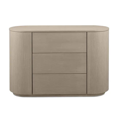 Sol Oval Shaped 3 Drawer Dresser - IONS DESIGN | Dubai | UAE 