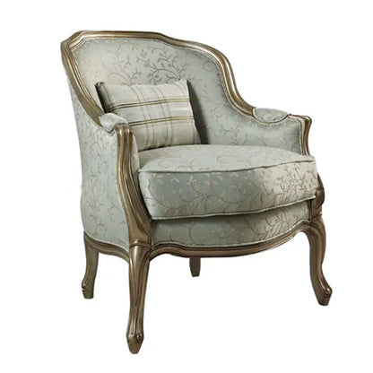 Tia Classic Chair in Aqua Green Fabric - IONS DESIGN | Dubai | UAE 