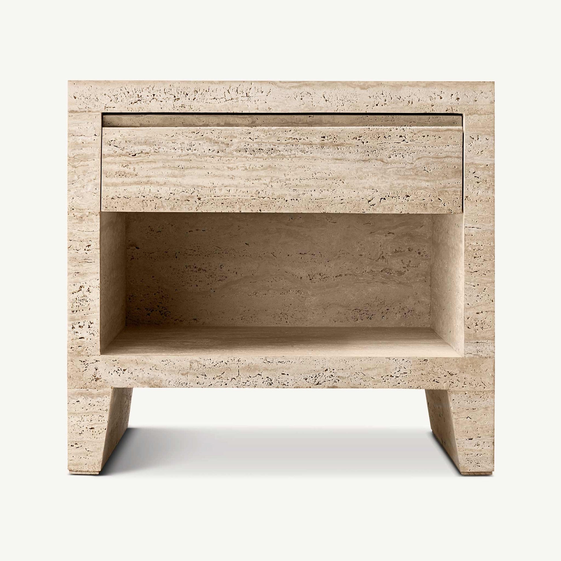 Travertine Bedside Table | IONS DESIGN | Dubai | UAE