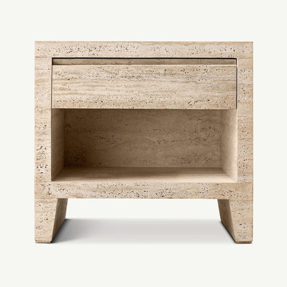 Travertine Bedside Table | IONS DESIGN | Dubai | UAE