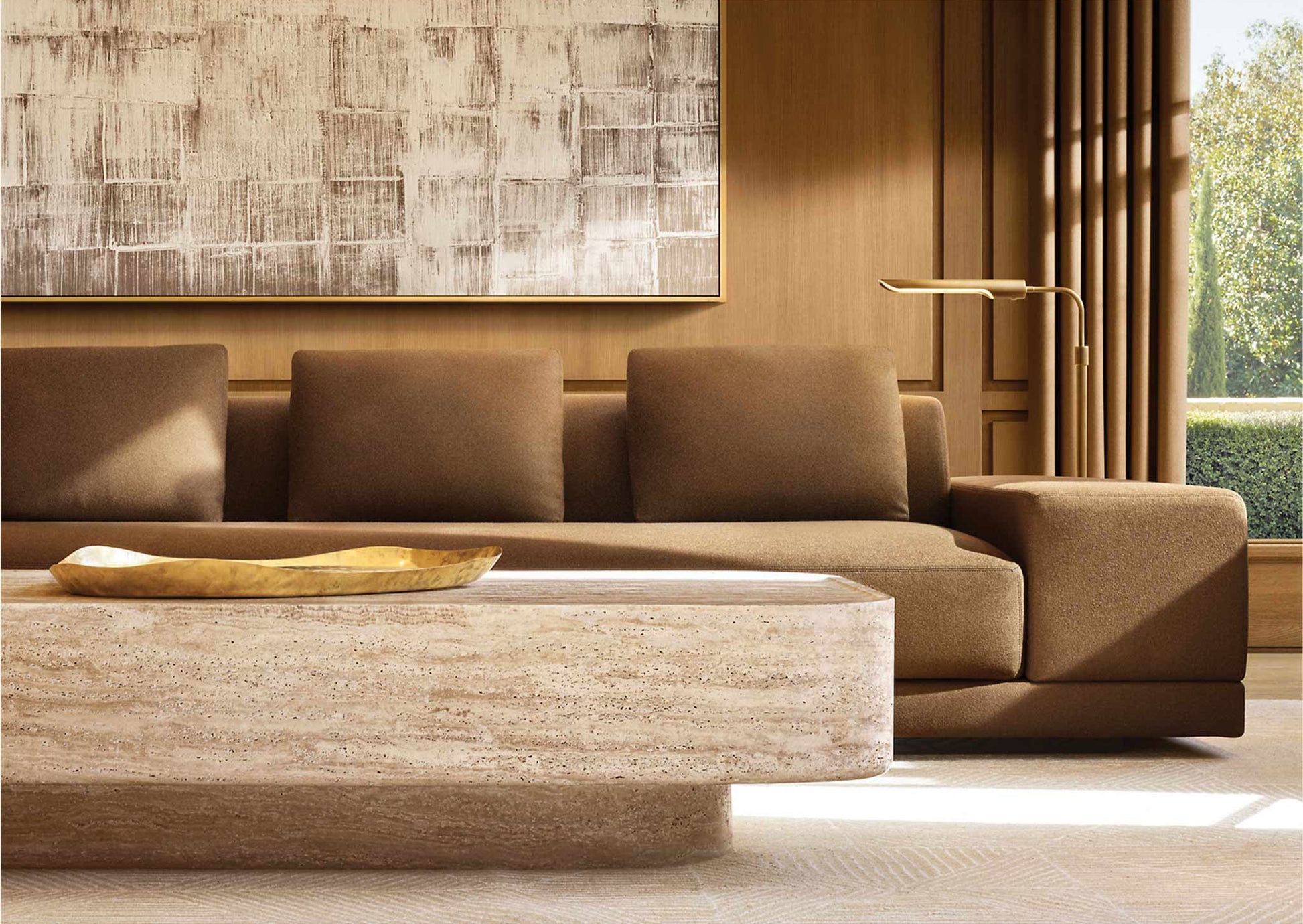 Travertine Coffee Table | IONSDESIGN | Dubai | UAE