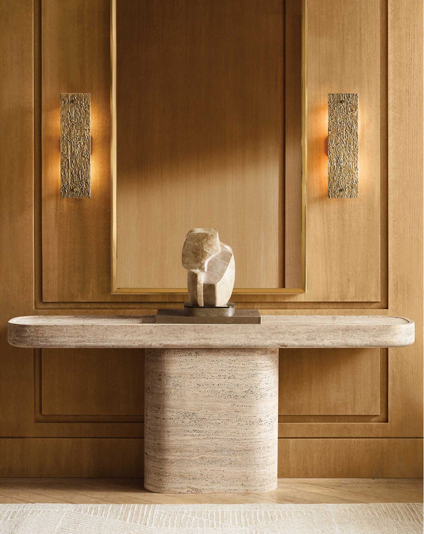 Travertine Console Table | IONS DESIGN | Dubai | UAE