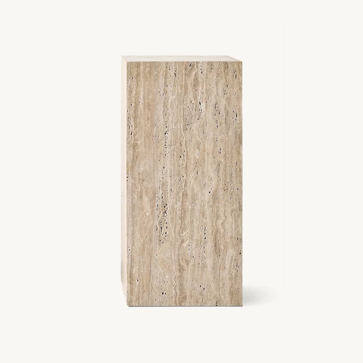 Travertine Plinth  | IONS DESIGN | RH | Dubai | UAE