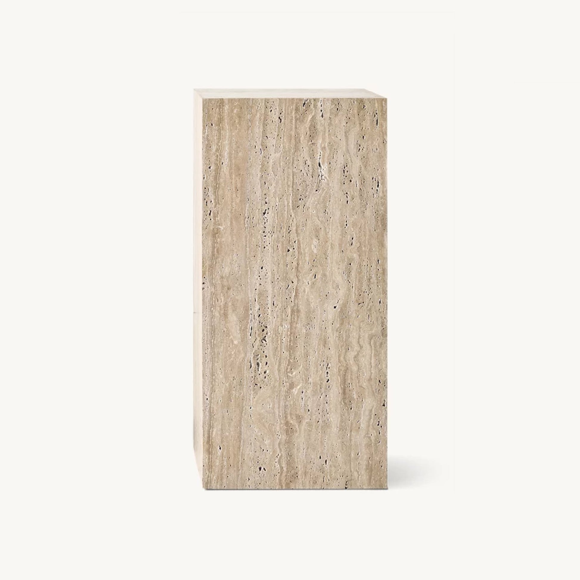 Travertine Plinth  | IONS DESIGN | RH | Dubai | UAE