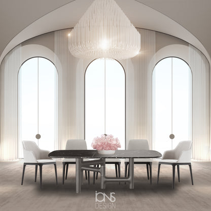 Una Marble Dining Table - IONS DESIGN