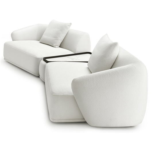 Uno Sectional Fabric Sofa- 2 modules - IONS DESIGN