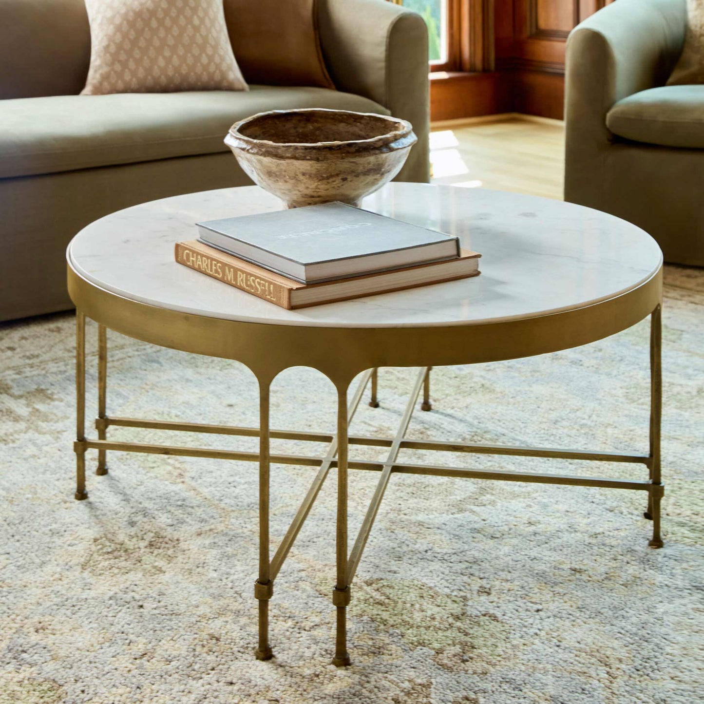 Ver Coffee Table White Marble Top | IONS DESIGN | Dubai | UAE