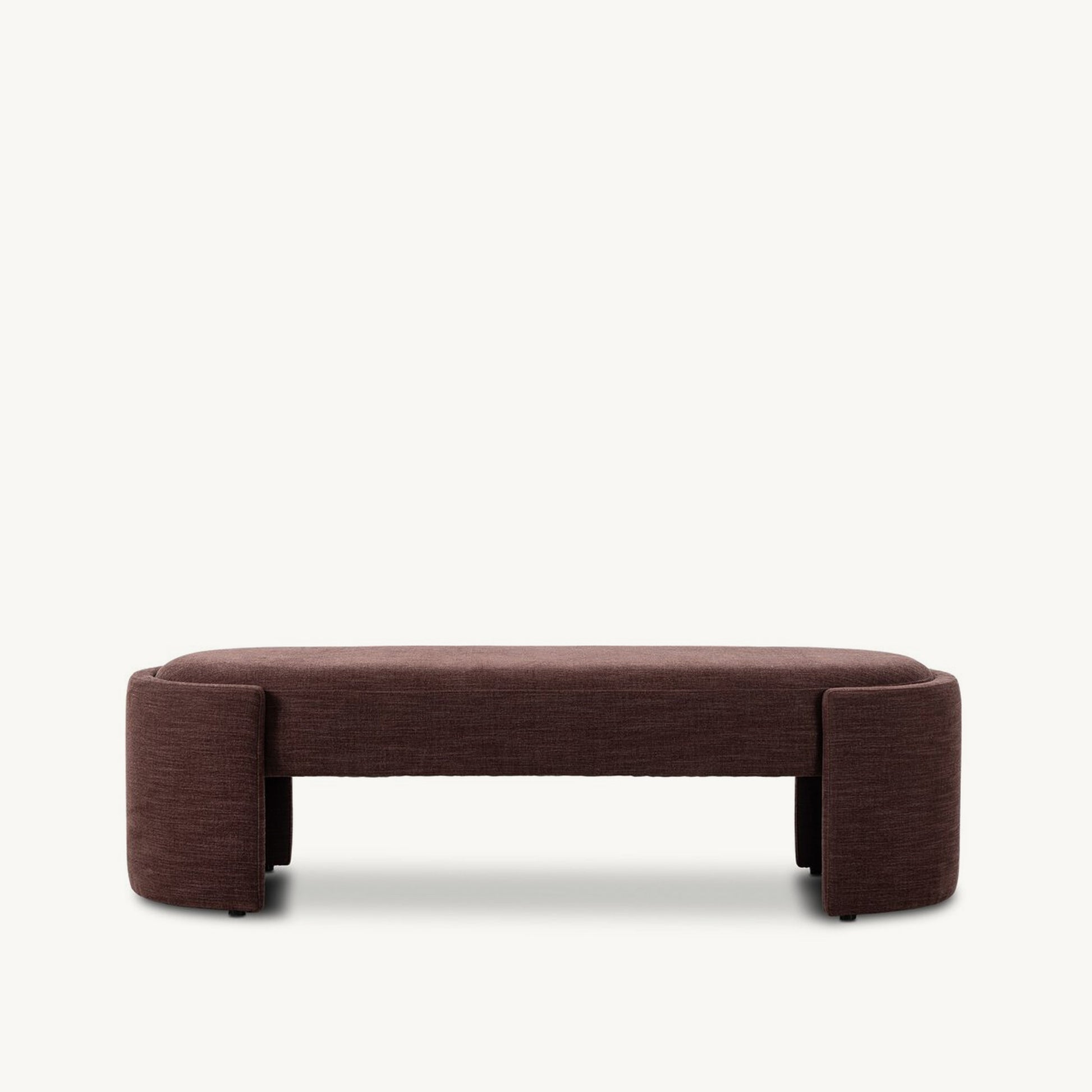 Vis Oval Upholstered Bench  | IONS DESIGN | Dubai | UAE
