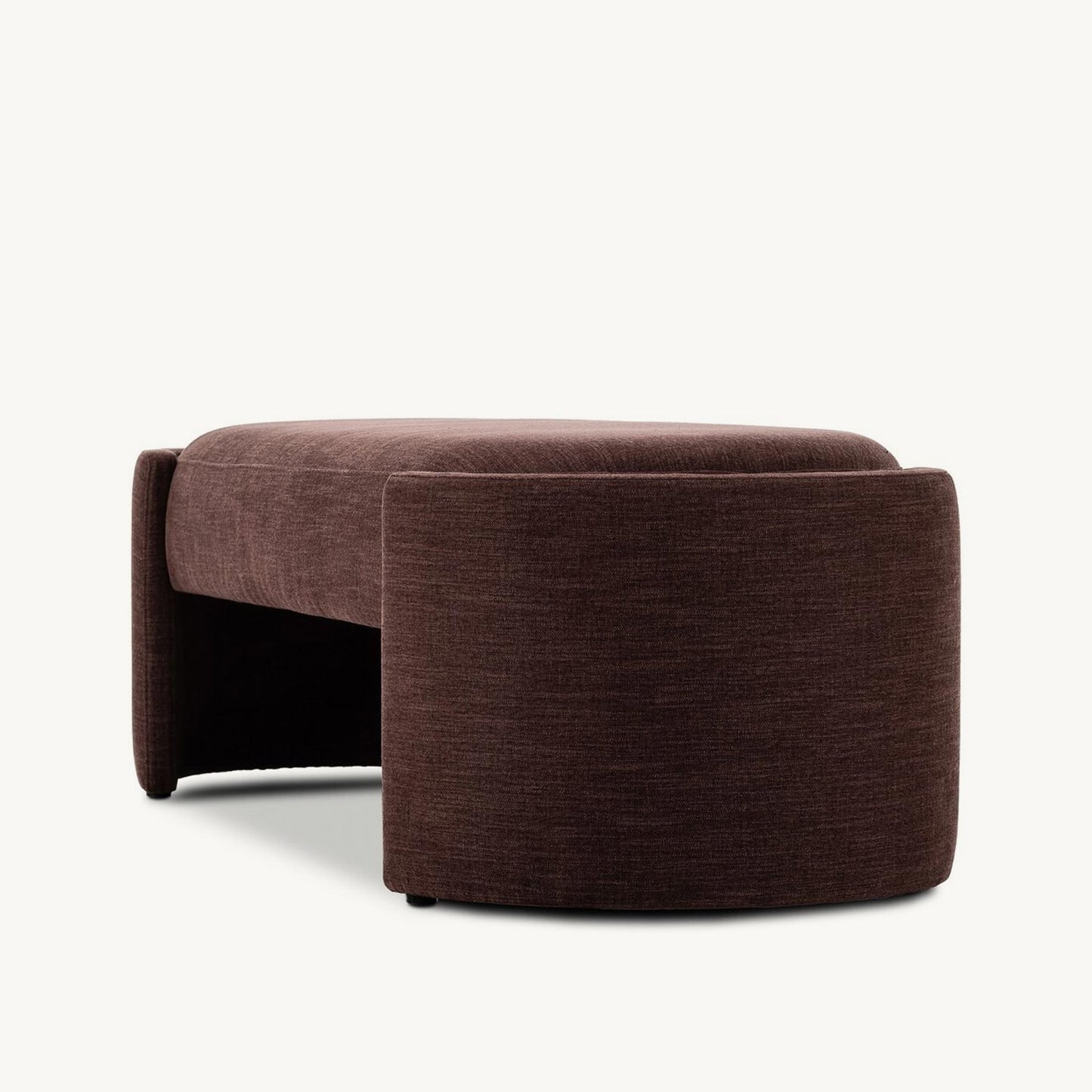 Vis Oval Upholstered Bench  | IONS DESIGN | Dubai | UAE