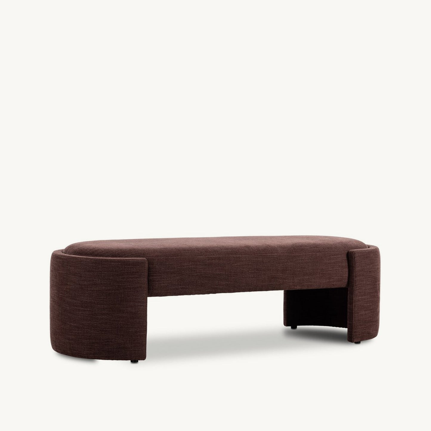 Vis Oval Upholstered Bench  | IONS DESIGN | Dubai | UAE
