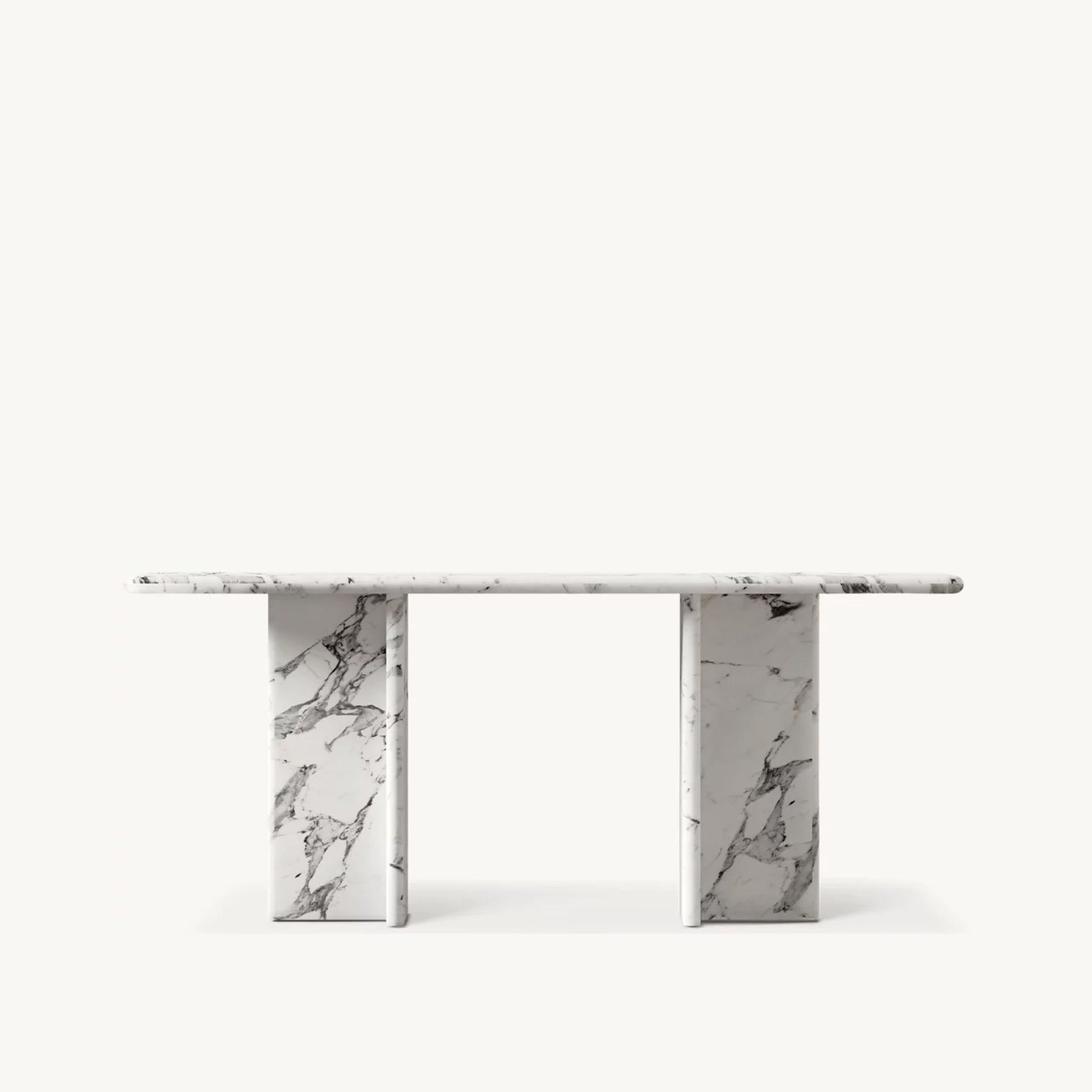 White Console Table  | IONS DESIGN | RH | Dubai | UAE