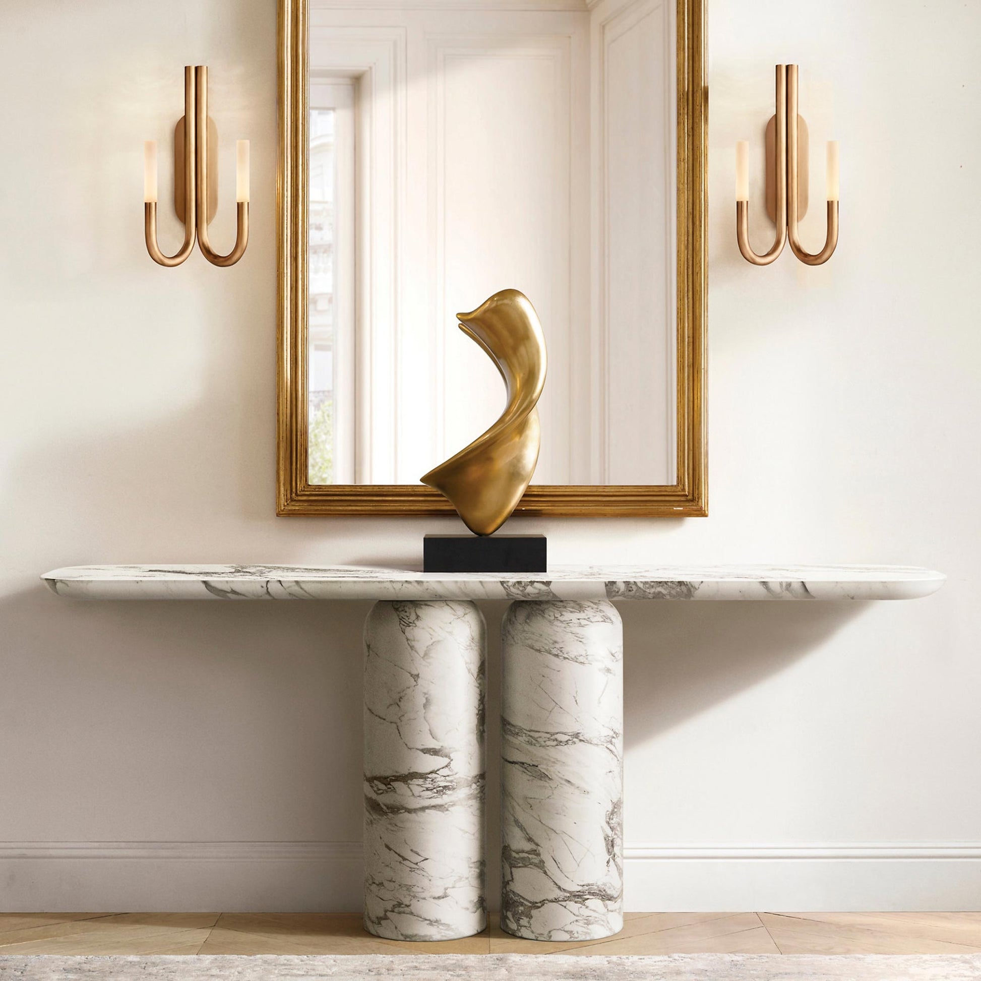 White Marble Console Table | IONS DESIGN | Dubai | UAE