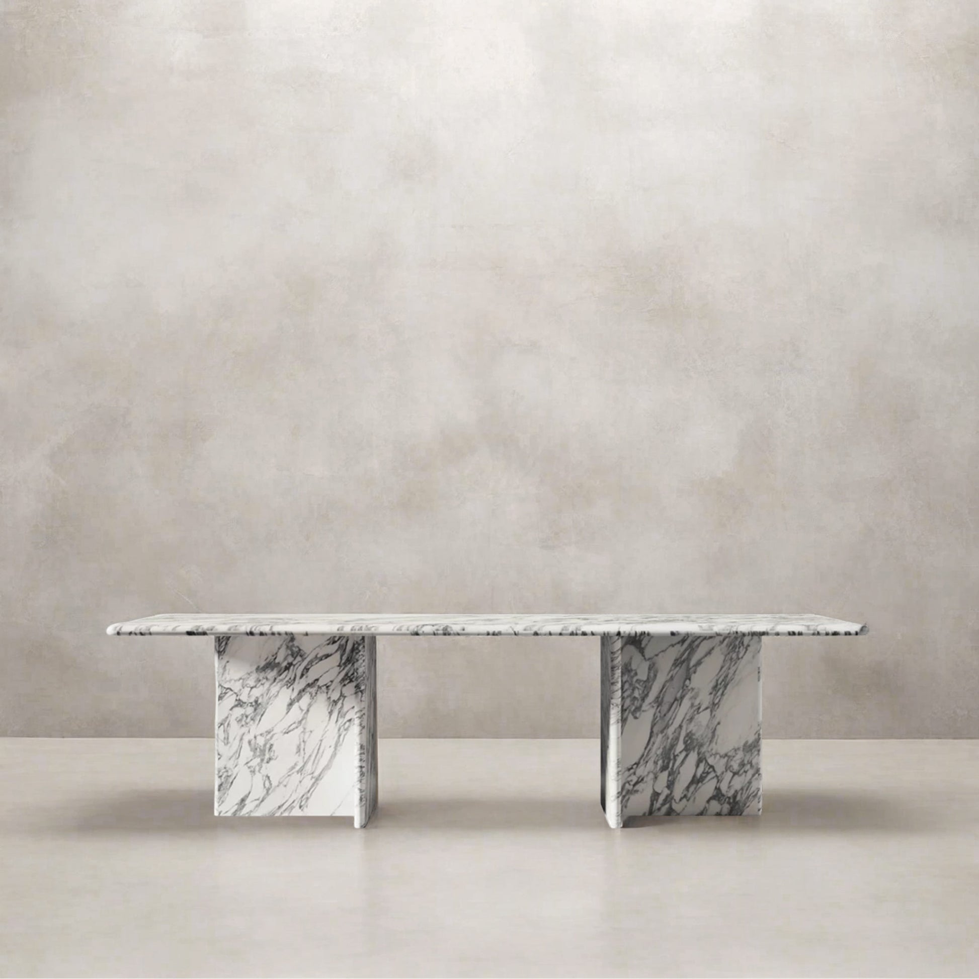White Marble Dining Table  | IONS DESIGN | RH | Dubai | UAE