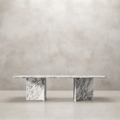White Marble Dining Table  | IONS DESIGN | RH | Dubai | UAE