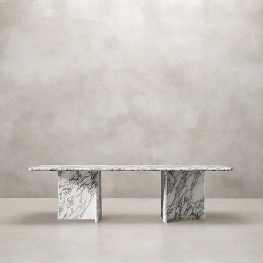 White Marble Dining Table  | IONS DESIGN | RH | Dubai | UAE