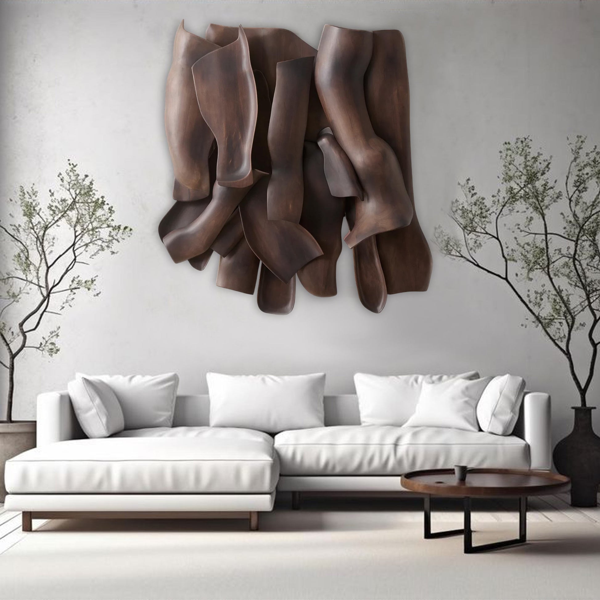 Wood Wall Art | IONS DESIGN | RH | Dubai | UAE
