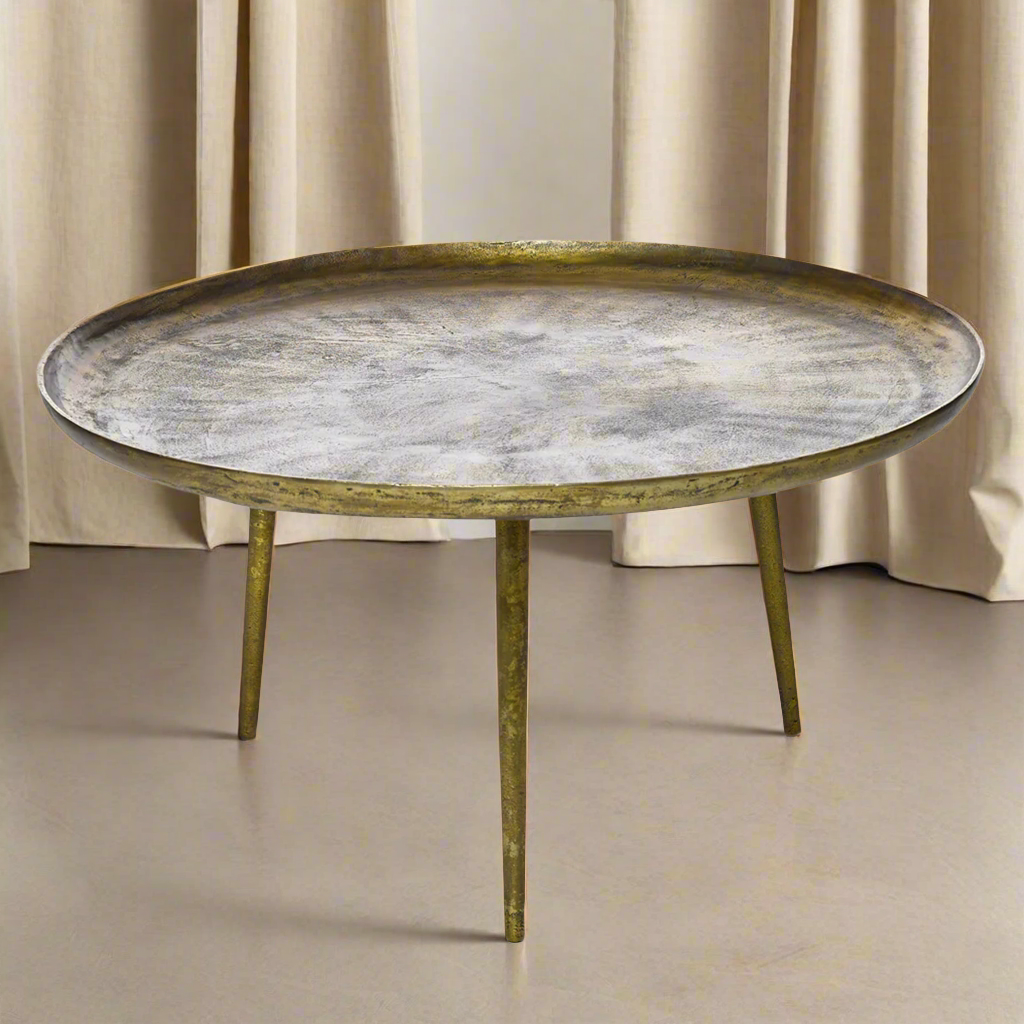 Alp Antique Brass Coffee Table | IONS DEIGN | Dubai | UAE